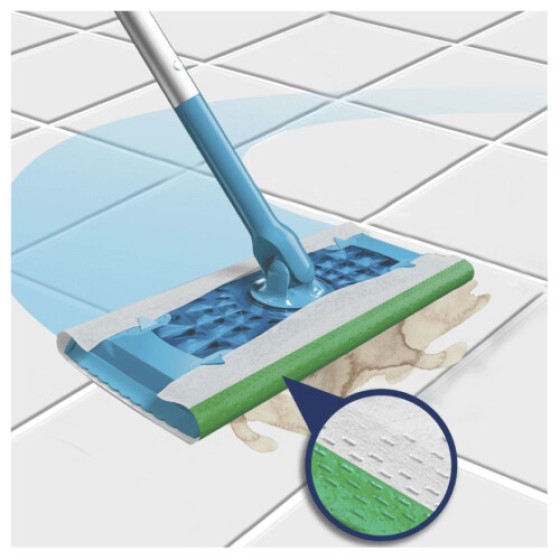 Set Hemat Flash Speedmop Mop dan 60 Kain Pel Basah Isi Ulang